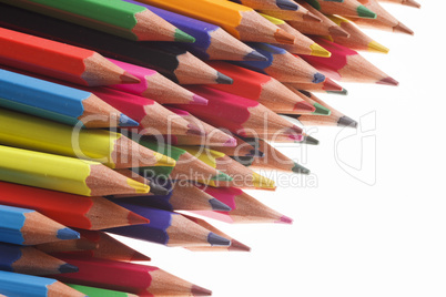 Coloured pencils