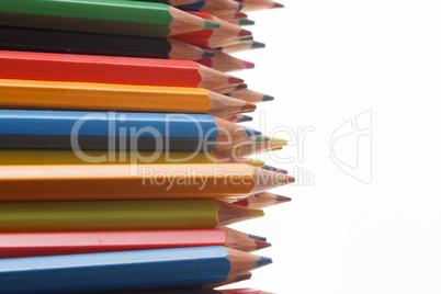 Coloured pencils