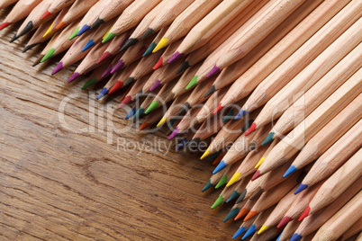 Coloured pencils