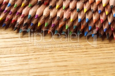 Coloured pencils