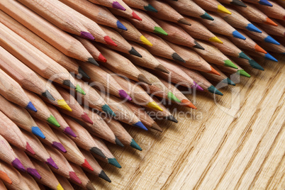 Coloured pencils