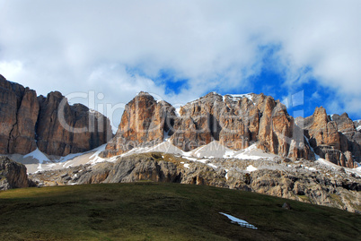 gebirge in den dolomiten