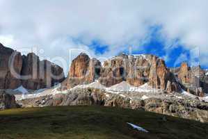 gebirge in den dolomiten