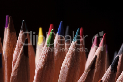 Coloured pencils