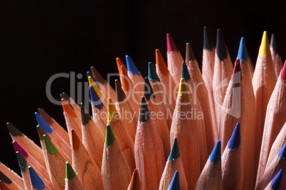 Coloured pencils