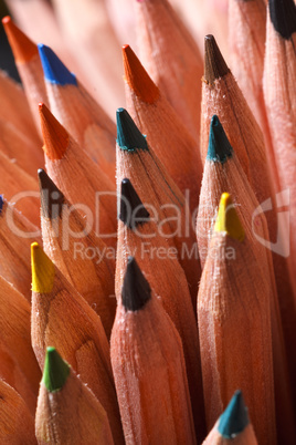 Coloured pencils