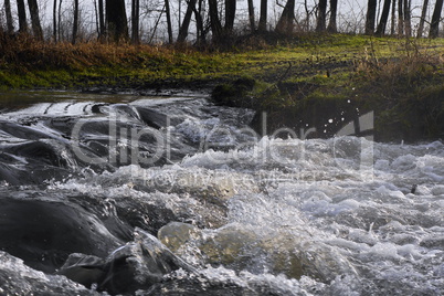 Wasserfall an Elsava