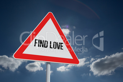 Find love against sky