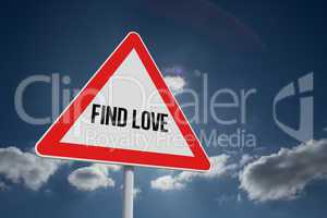 Find love against sky