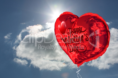 Composite image of cute valentines message