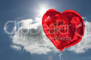 Composite image of cute valentines message