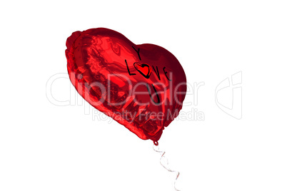 Composite image of cute valentines message