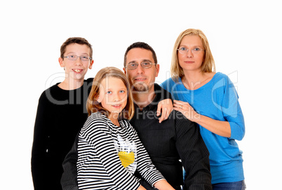 Beautiful young family. Beautiful young family.