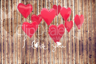 Composite image of i love you