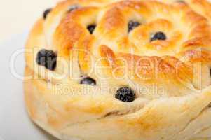 blueberry bread cake dessert