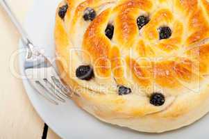 blueberry bread cake dessert