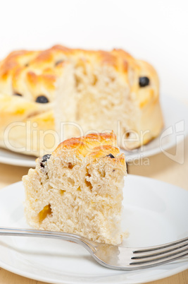 blueberry bread cake dessert