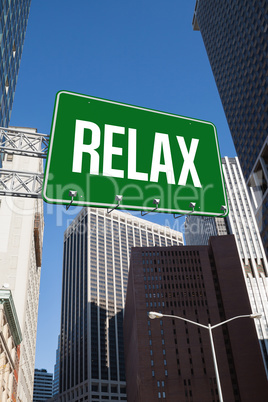 Relax against new york