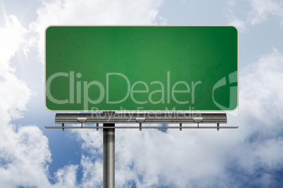 Composite image of billboard Composite image of billboard