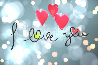 Composite image of i love you