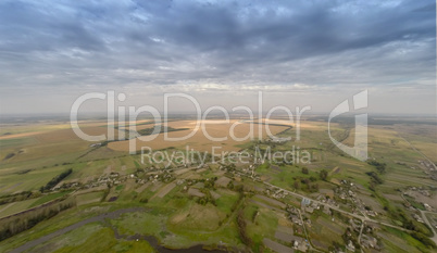 Village with a bird's-eye view