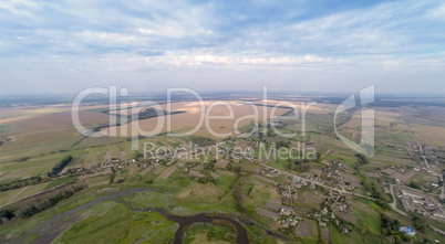 Village with a bird's-eye view