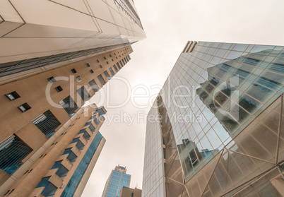 Skyscrapers and modern office buildings at Levent District - Ist