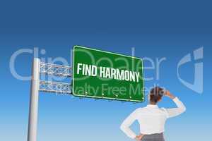 Find harmony against blue sky
