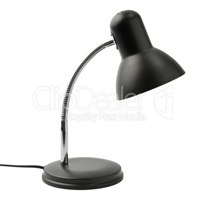 reading lamp isolated on a white background