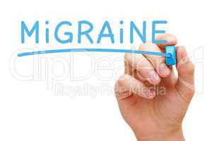Migraine Blue Marker