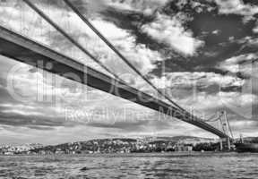 Magnificence of Bosphorus Bridge, Istanbul
