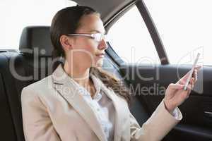 Young businesswoman on the phone