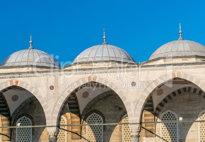 Domes of Blue Mosque, Istanbul