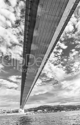 Magnificence of Bosphorus Bridge, Istanbul