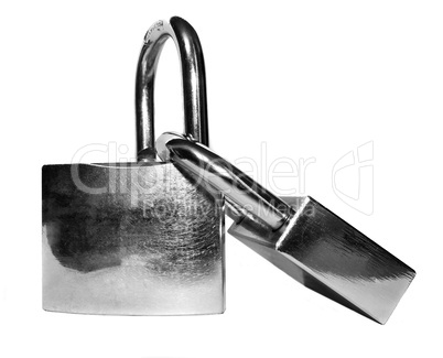 Two padlocks