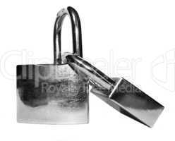 Two padlocks