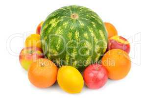 watermelon and fruit set