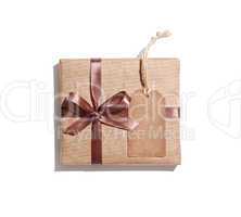 Craft Gift Box with Gift Tag