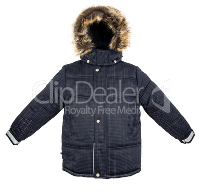 Warm jacket isolated