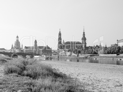 Elbe river in Dresden