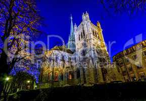 Saint-Pierre cathedral in Geneva, Switzerland