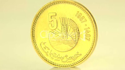 (Perfect Loop) 5 Moroccan Coin