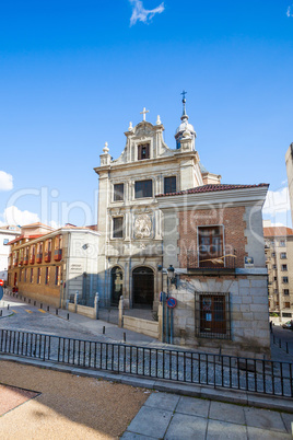 The Church of Sacramento (Iglesia del Sacramento) on a sunny spr