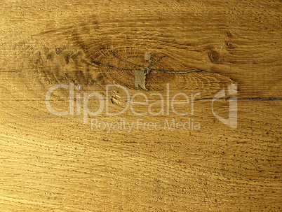 Oak plank seen up close.