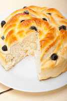 blueberry bread cake dessert