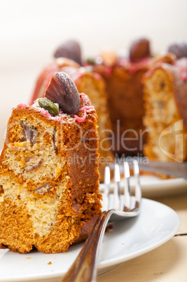 chestnut cake bread dessert