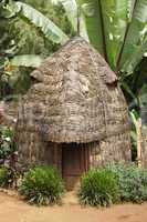 Traditionelles Haus der Dorze, Äthiopien, Afrika