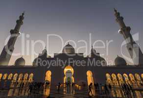 Sheikh Zayed Grand Mosque Abu Dhabi UAE