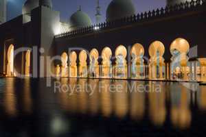 Sheikh Zayed Grand Mosque Abu Dhabi UAE