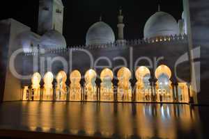 Sheikh Zayed Grand Mosque Abu Dhabi UAE